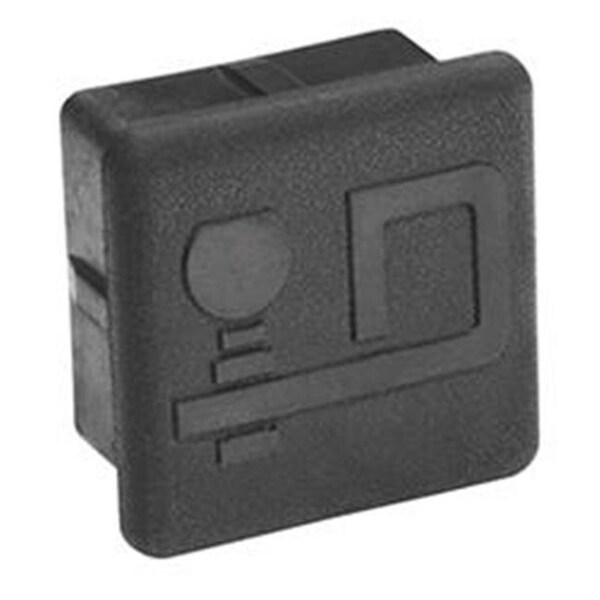 Draw-Tite DRAW TITE 7010 Trailer Hitch Cover Fits 2 In. Receiver D70-7010 - main